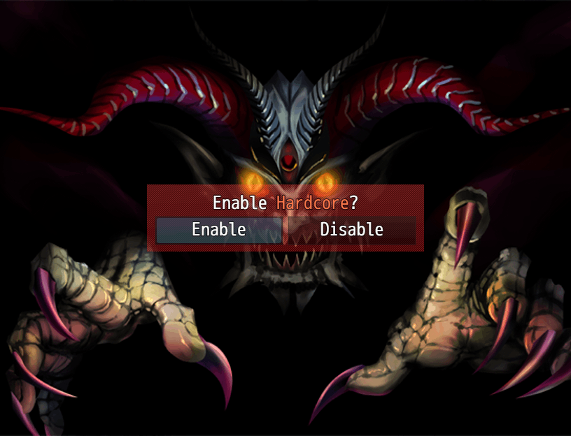 Screenshot 2 for [CGMZ] Hardcore for RPG Maker MZ