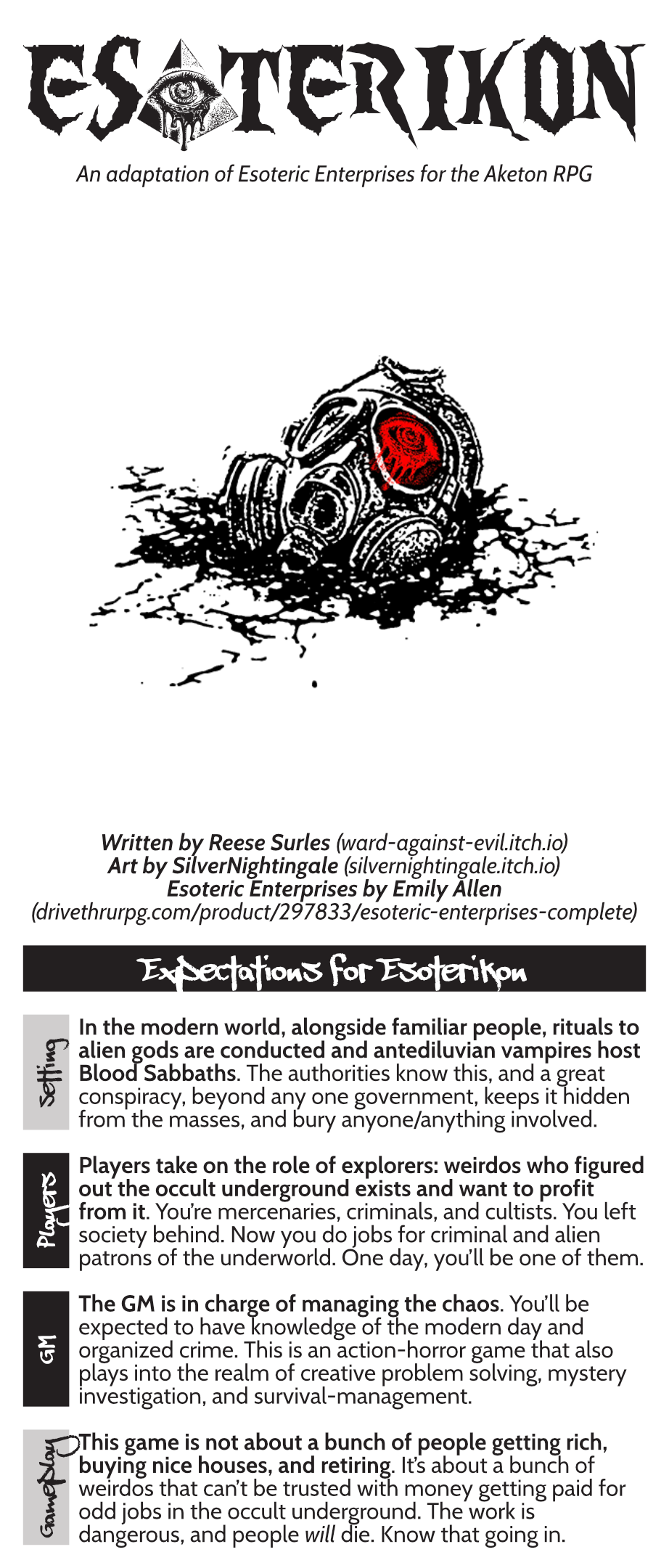 Screenshot 2 for Esoterikon, Dark Urban Fantasy