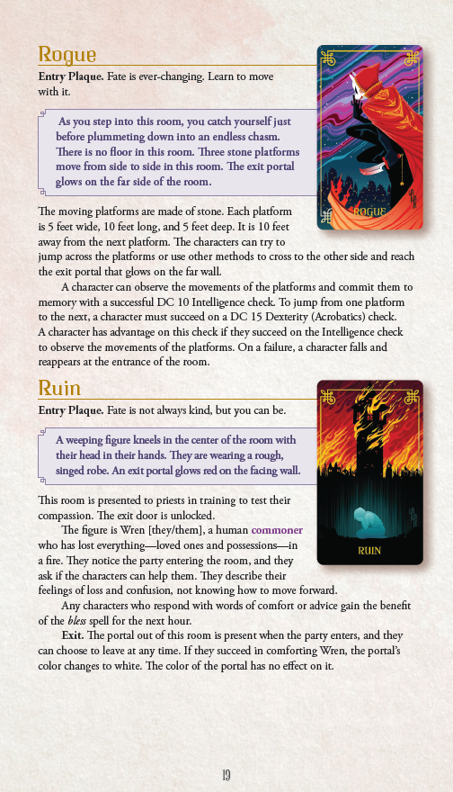 Screenshot 5 for The Fablemaker’s Deck of Many Things: Dungeon Card Challenges (PDF)