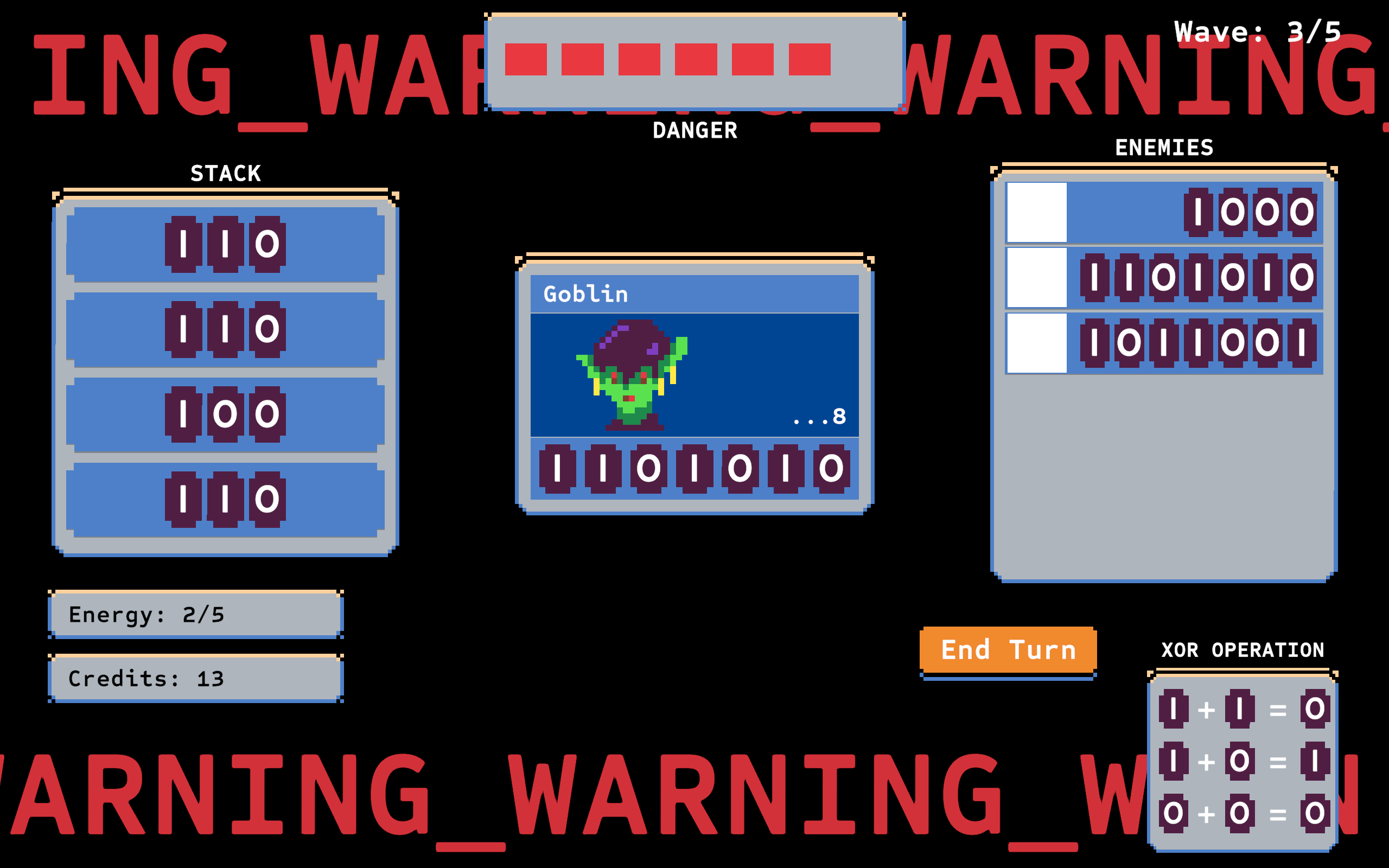Screenshot 4 for GGJ26 Binary Mask Dungeon