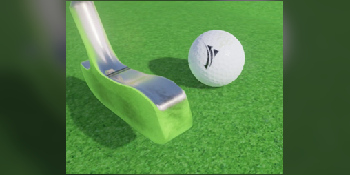 Cover image for Minigolf for Leap Motion