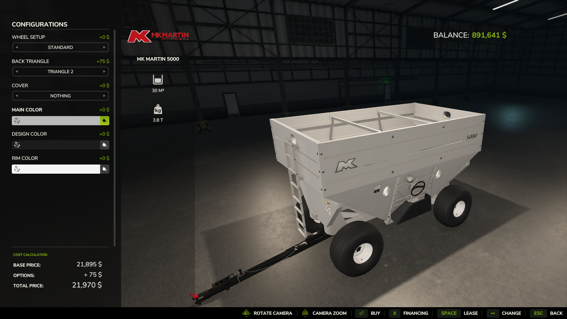 Screenshot 4 for FS25_MKMartin_5000_GravityWagon