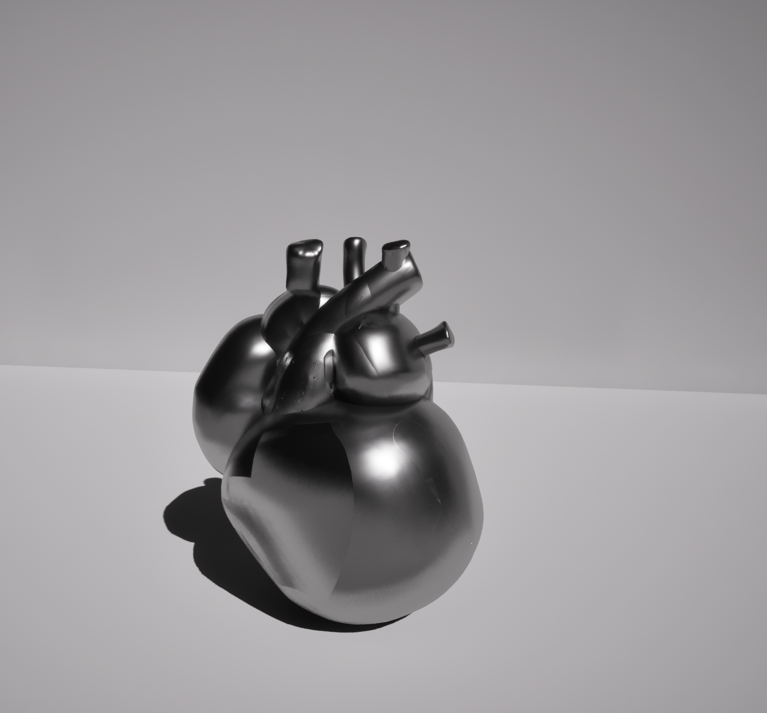 Metallic Heart by Charlotte_Bloemer