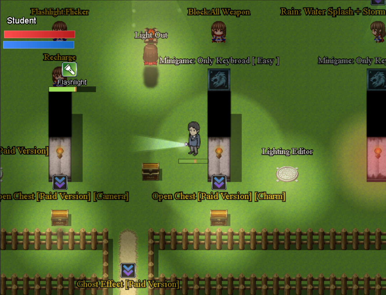 Screenshot 3 for RPG Maker MV/MZ - HUD UI Pro
