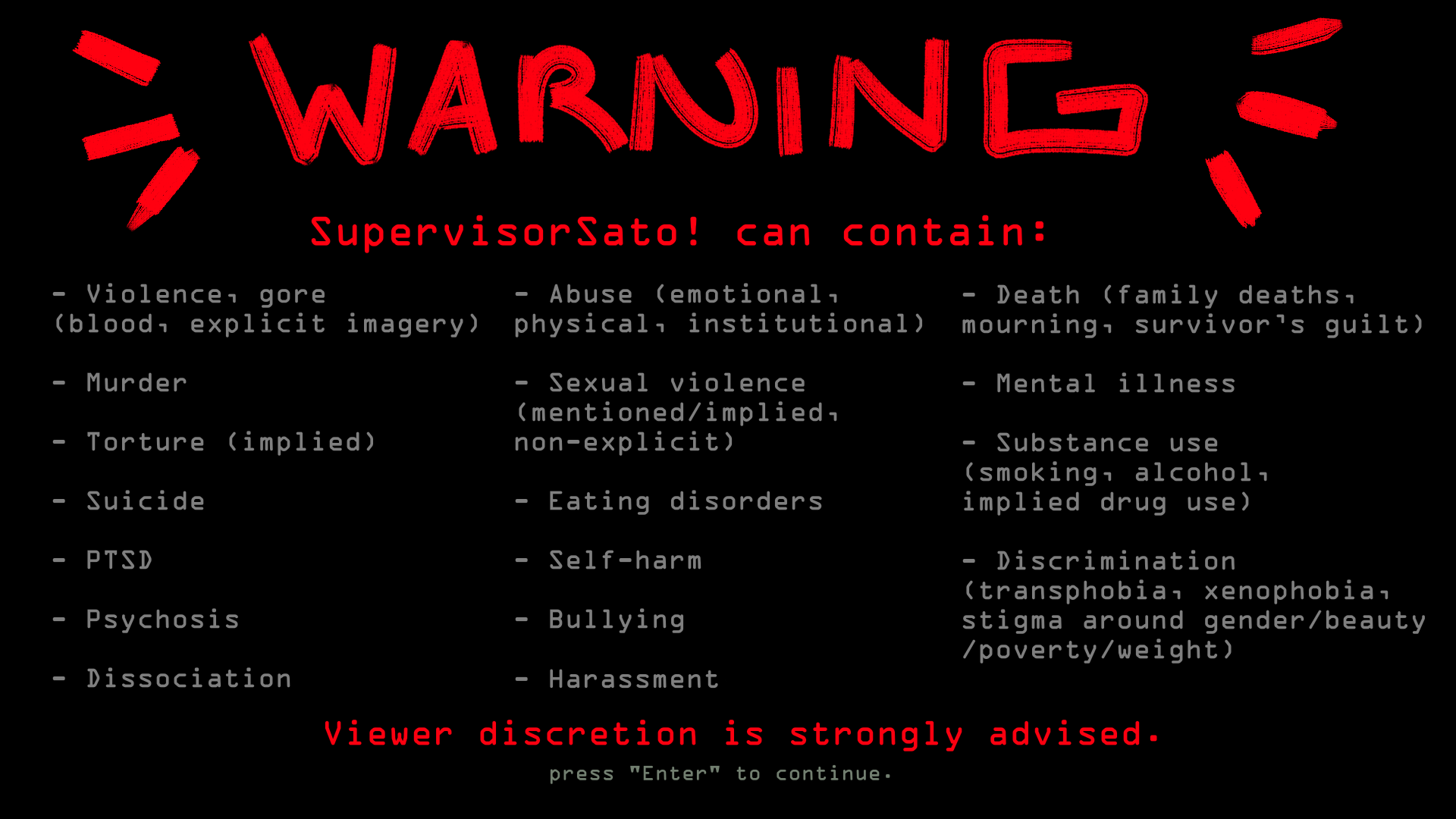 Screenshot 6 for SupervisorSato! Visual Novel