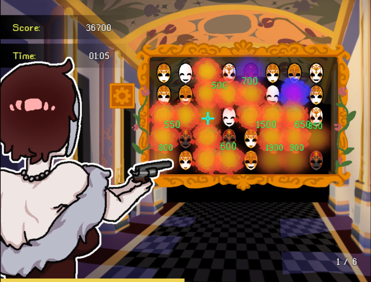 Screenshot 2 for Midnight Mask: Shooting Gallery