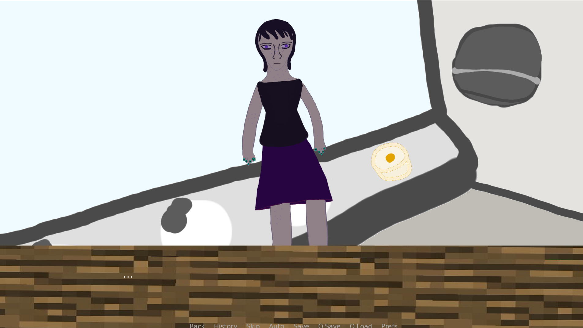 Screenshot 2 for a totally normal mc mob dating game