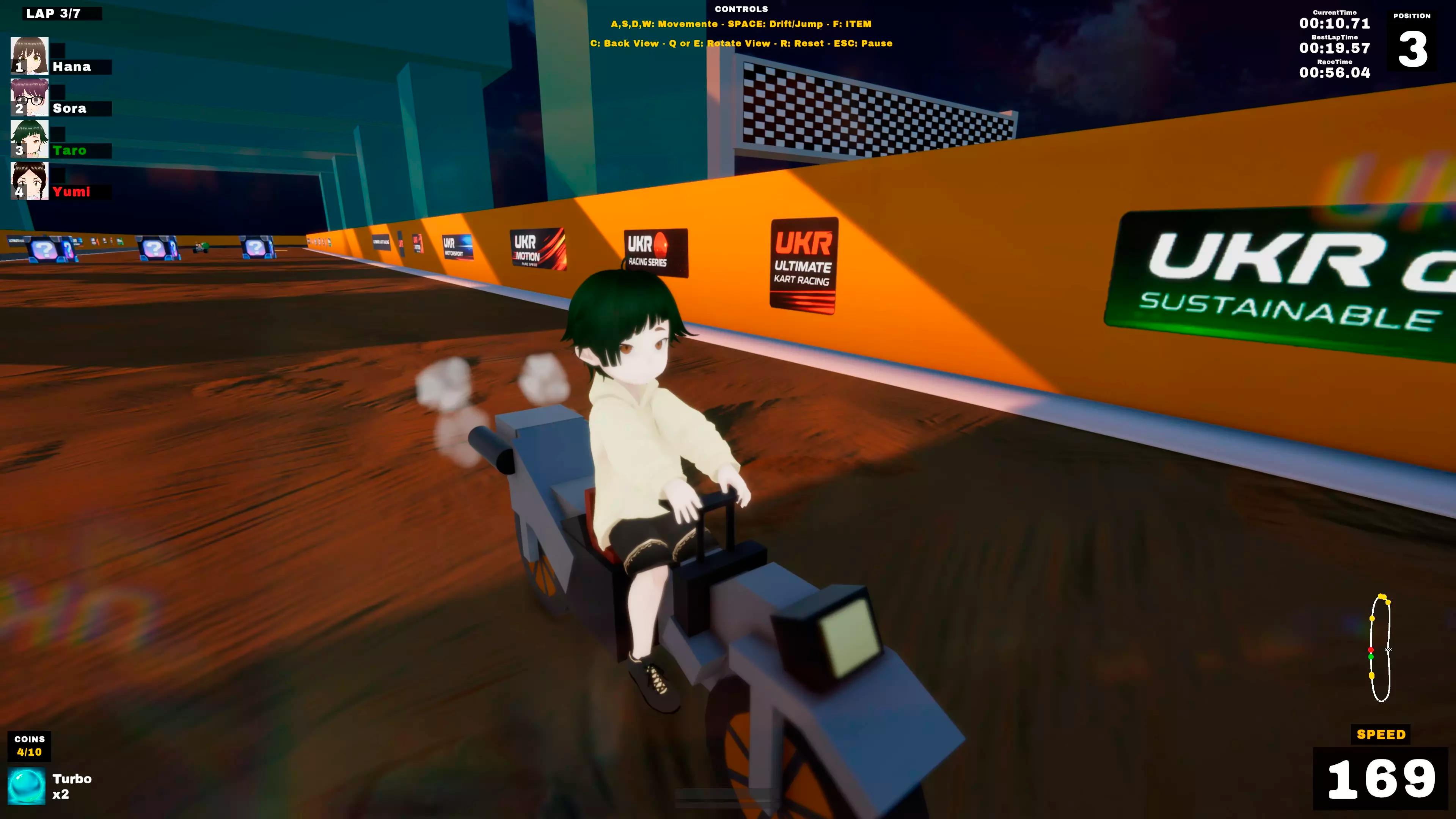 Vector Unit Racing Games Ultimate Kart Racing – Demo by Big Frameworks