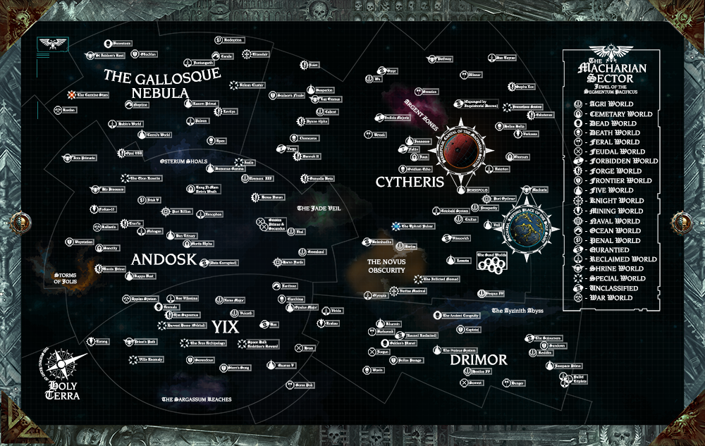 Screenshot 2 for Subdued Macharian Sector Map (Editable)