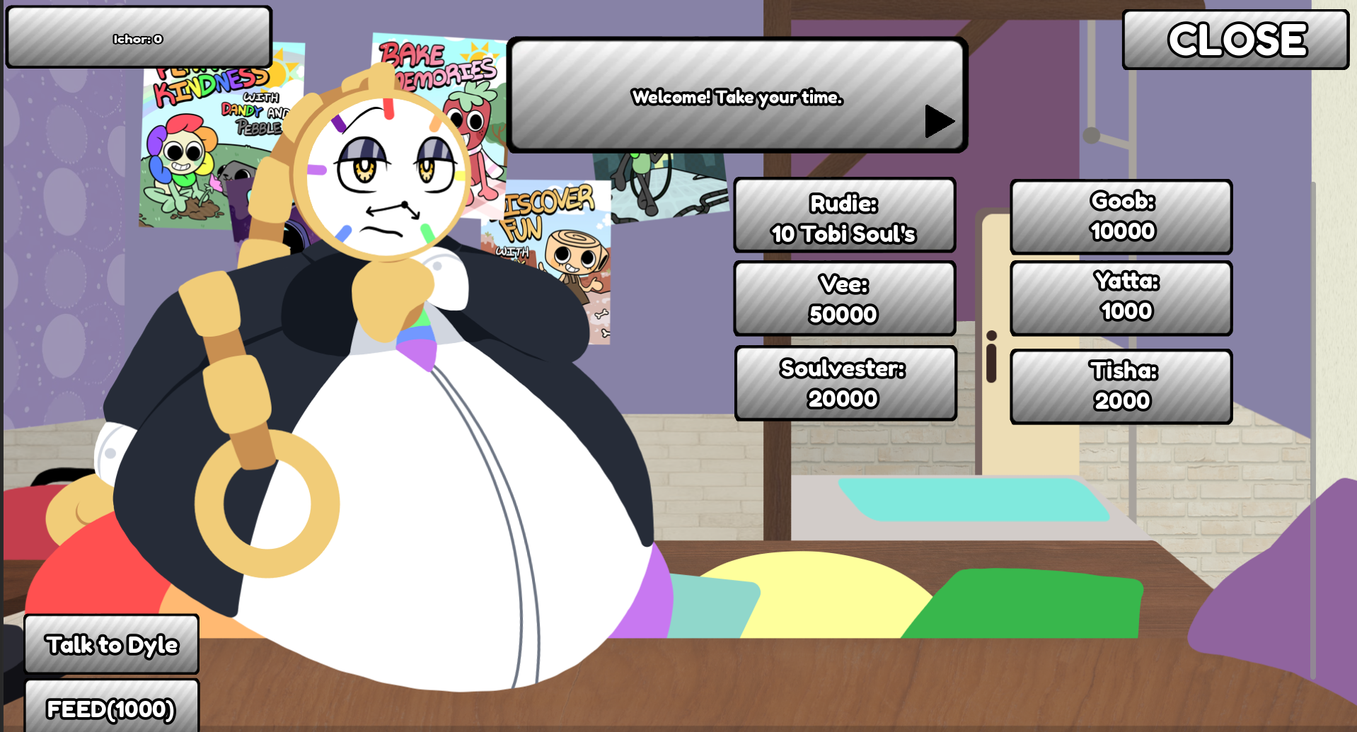 Screenshot 3 for Dandy's Corpulence Clicker