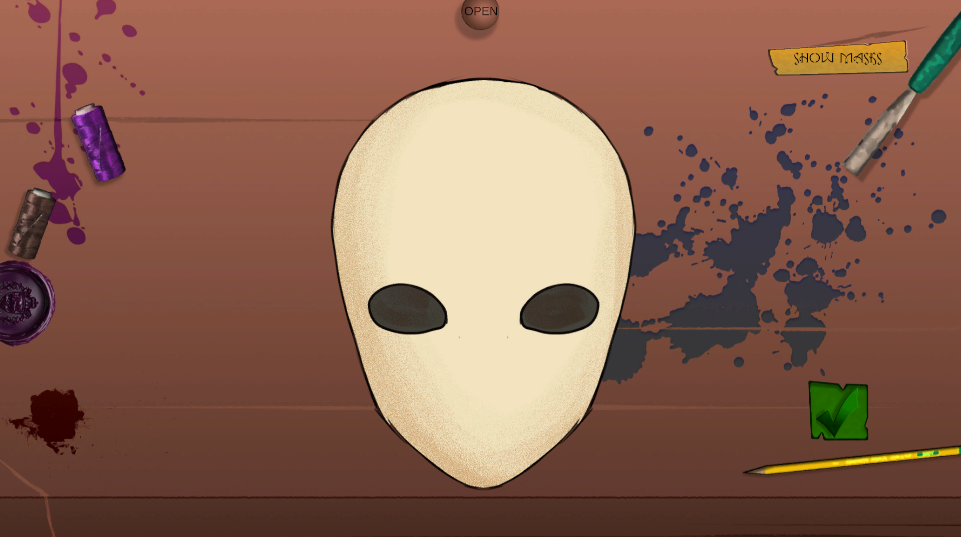 Screenshot 4 for Mask Maker | Global Game Jam 2026