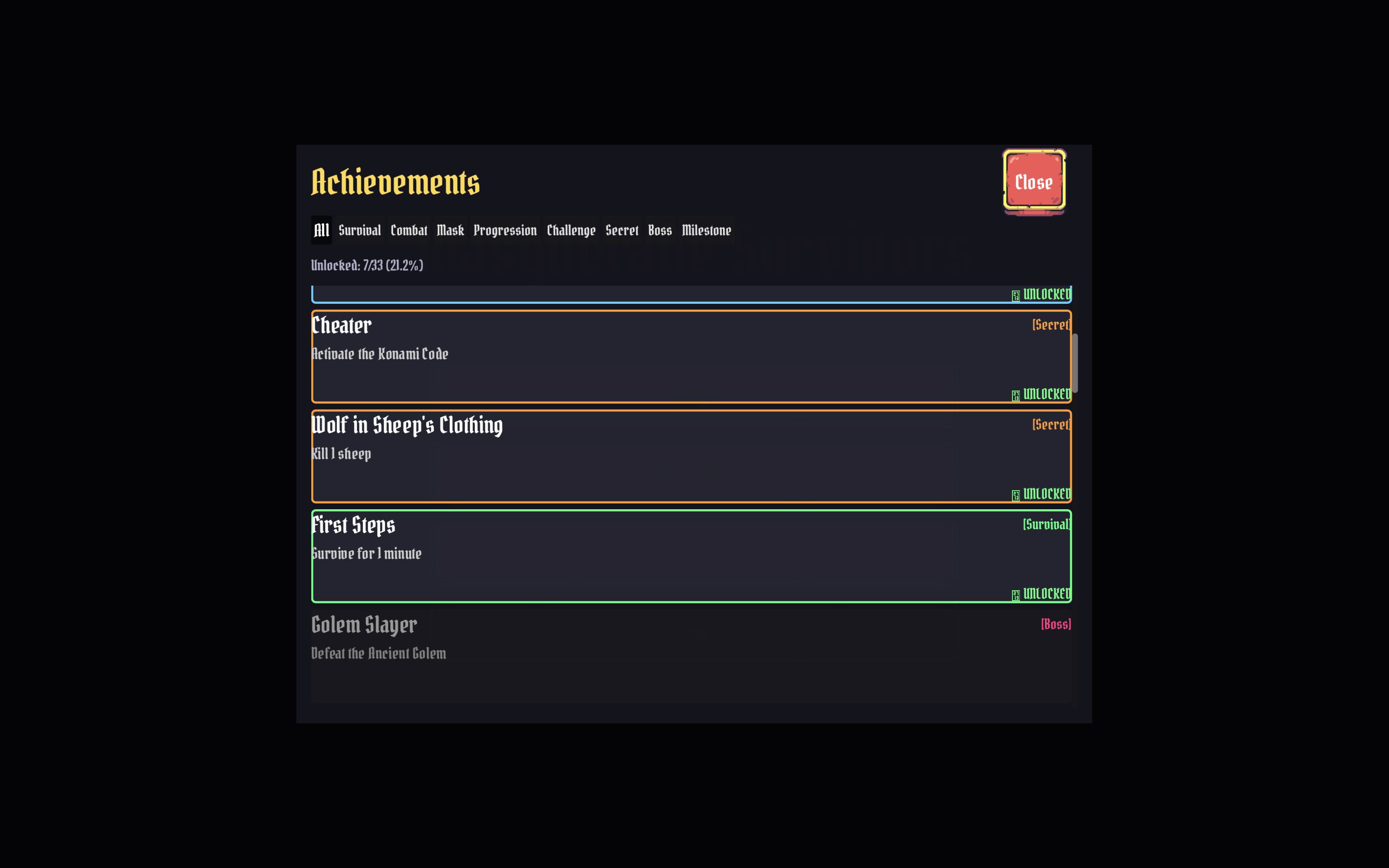 Screenshot 4 for Masquerade Survivors