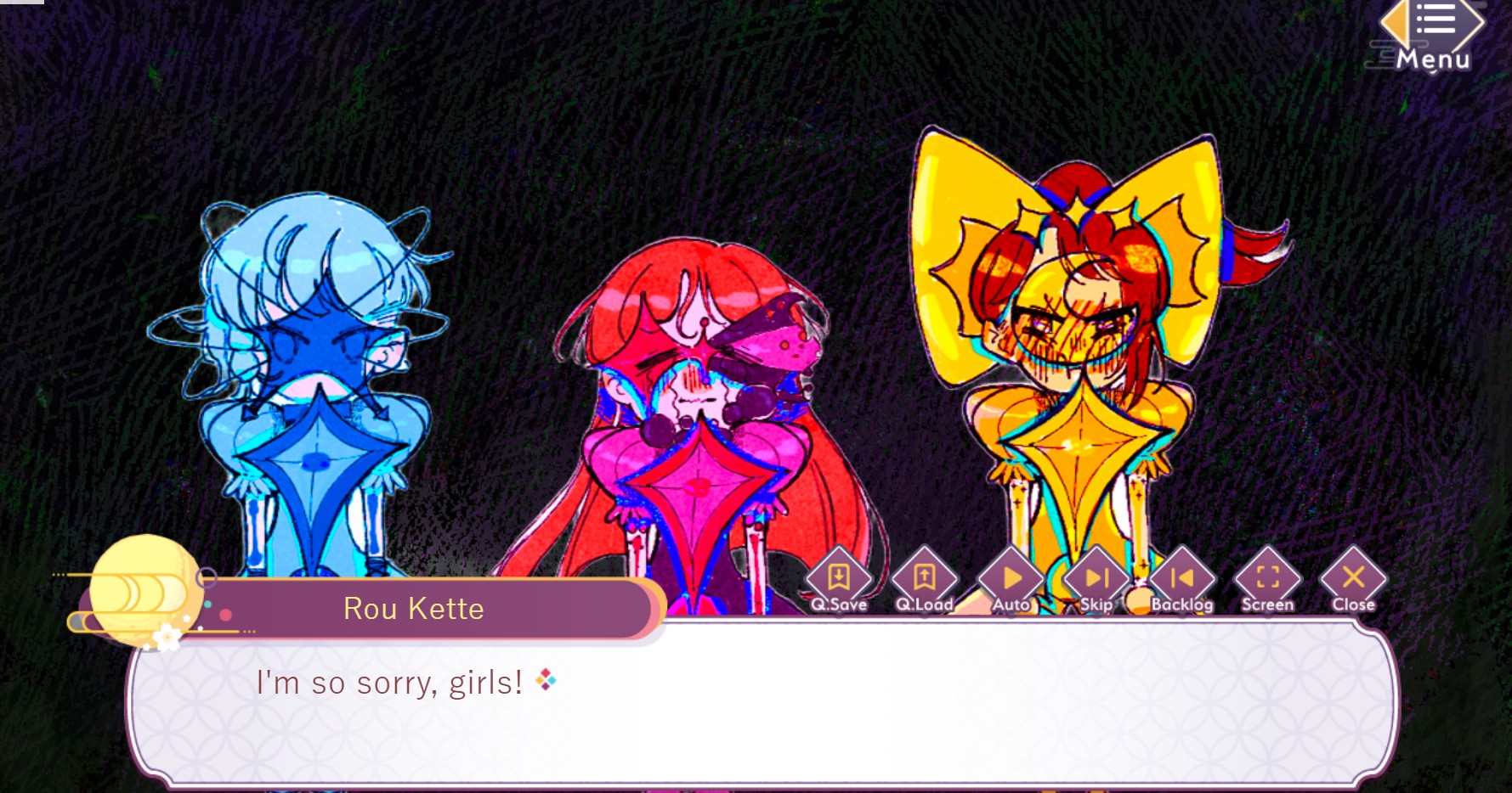 Screenshot 2 for Kira Kira: Magical Girls Eclipse Season