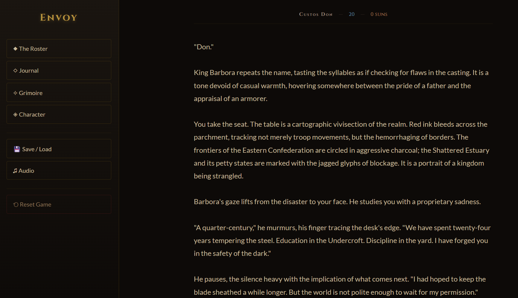 Screenshot 3 for ENVOY: The King's Gambit