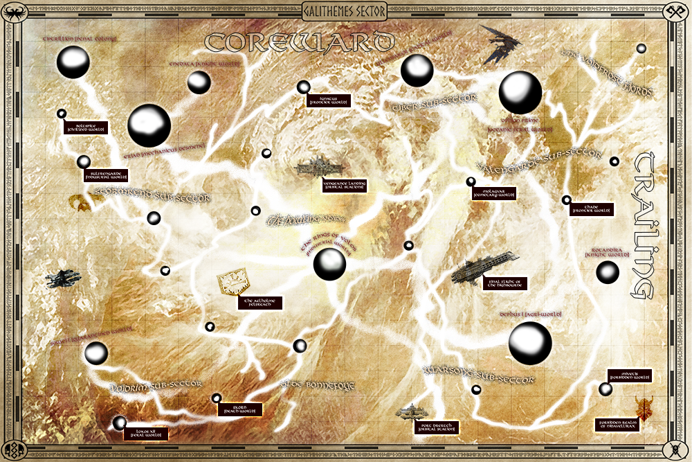 Galithemes Sector Map (Editable) by Messiahcide