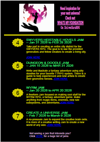 Screenshot 3 for TTRPG radar Game Jam Alert
