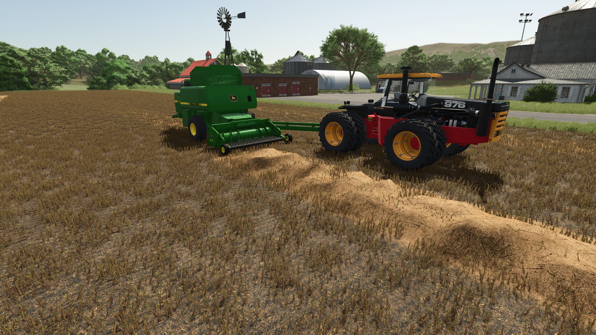 Screenshot 4 for fs 25 John Deere 7721 pull type combine