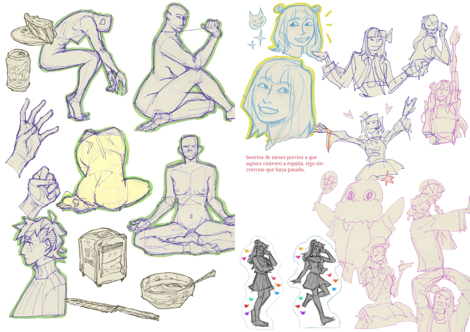 Screenshot 3 for sketchbook collection 2021-2025