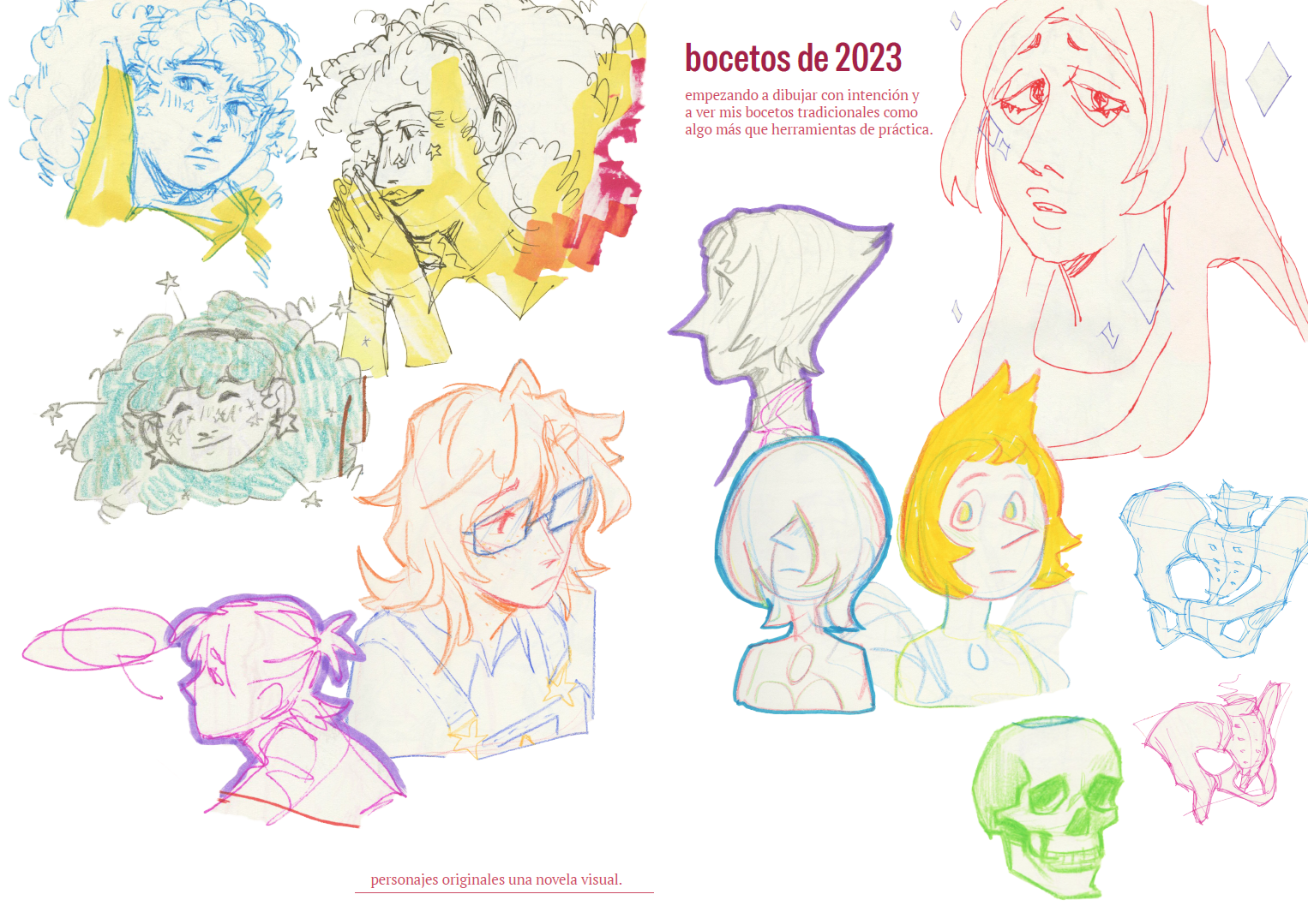Screenshot 2 for sketchbook collection 2021-2025