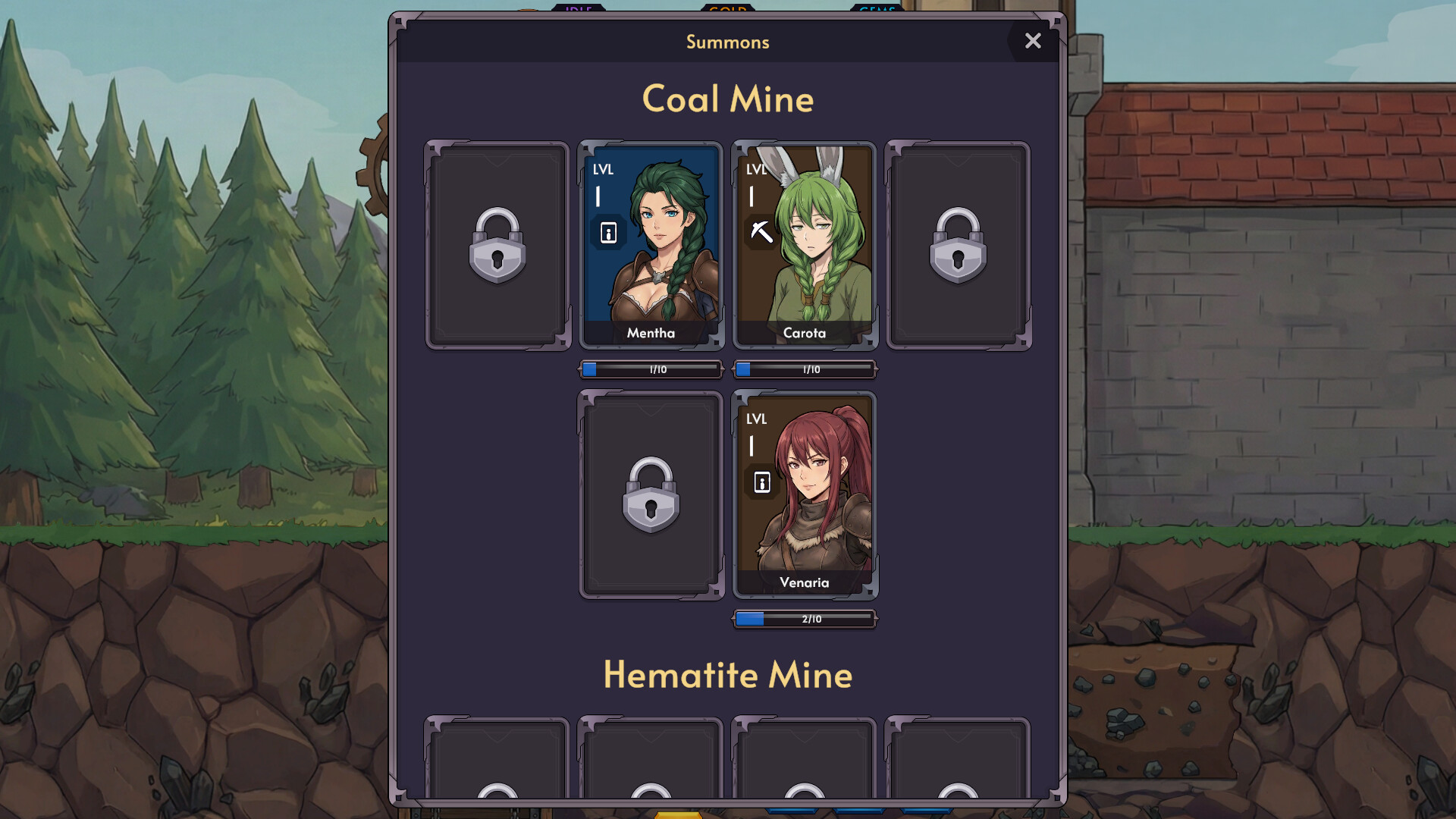 Screenshot 6 for Idle Isekai Mining Demo