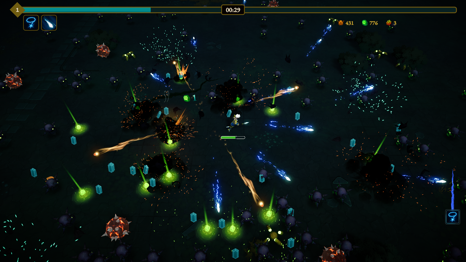 Screenshot 3 for Gods vs Steam