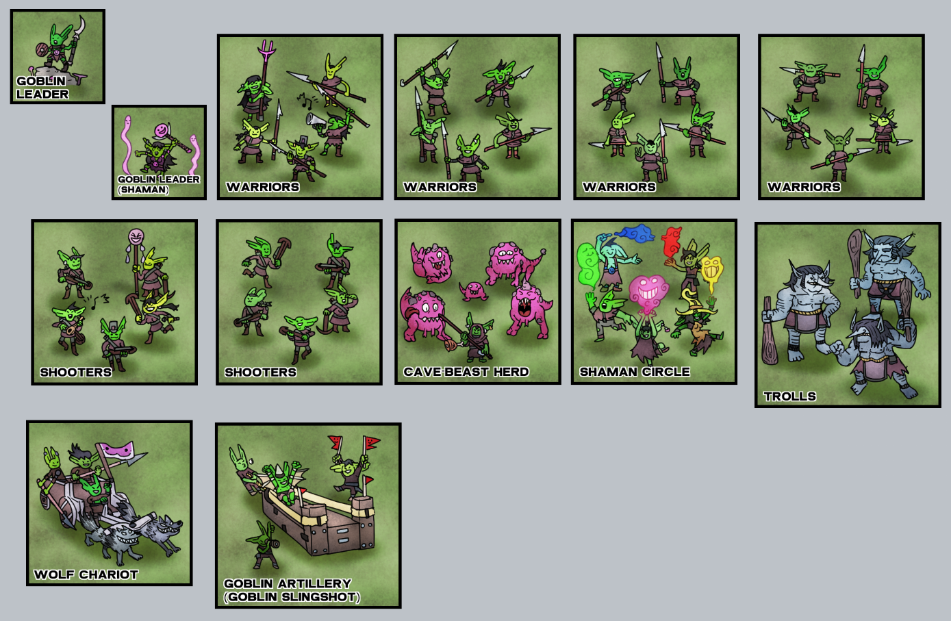 Screenshot 2 for OPR Epic Scale - Goblin vs Deep-Sea Elves