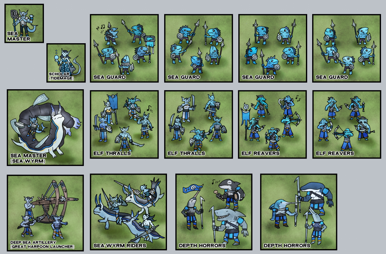 Screenshot 3 for OPR Epic Scale - Goblin vs Deep-Sea Elves