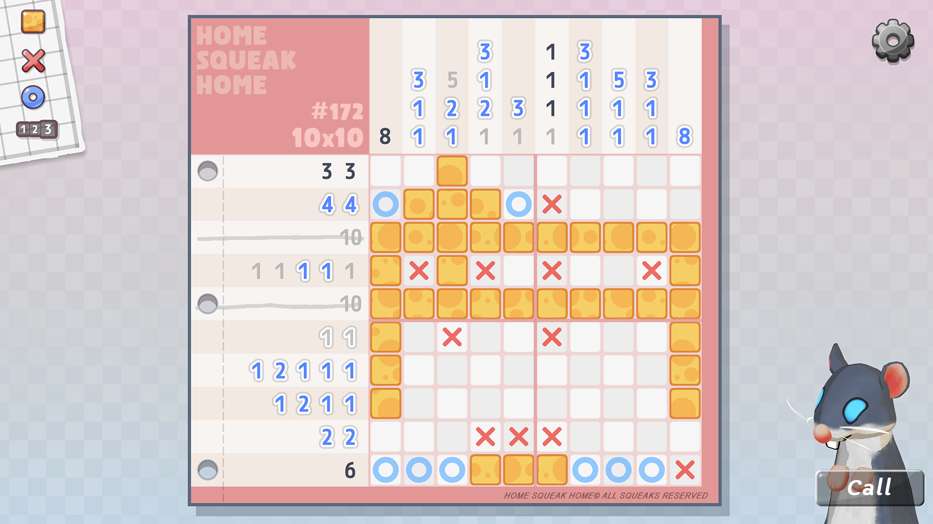 Screenshot 2 for Squeakross: Home Squeak Home - Demo