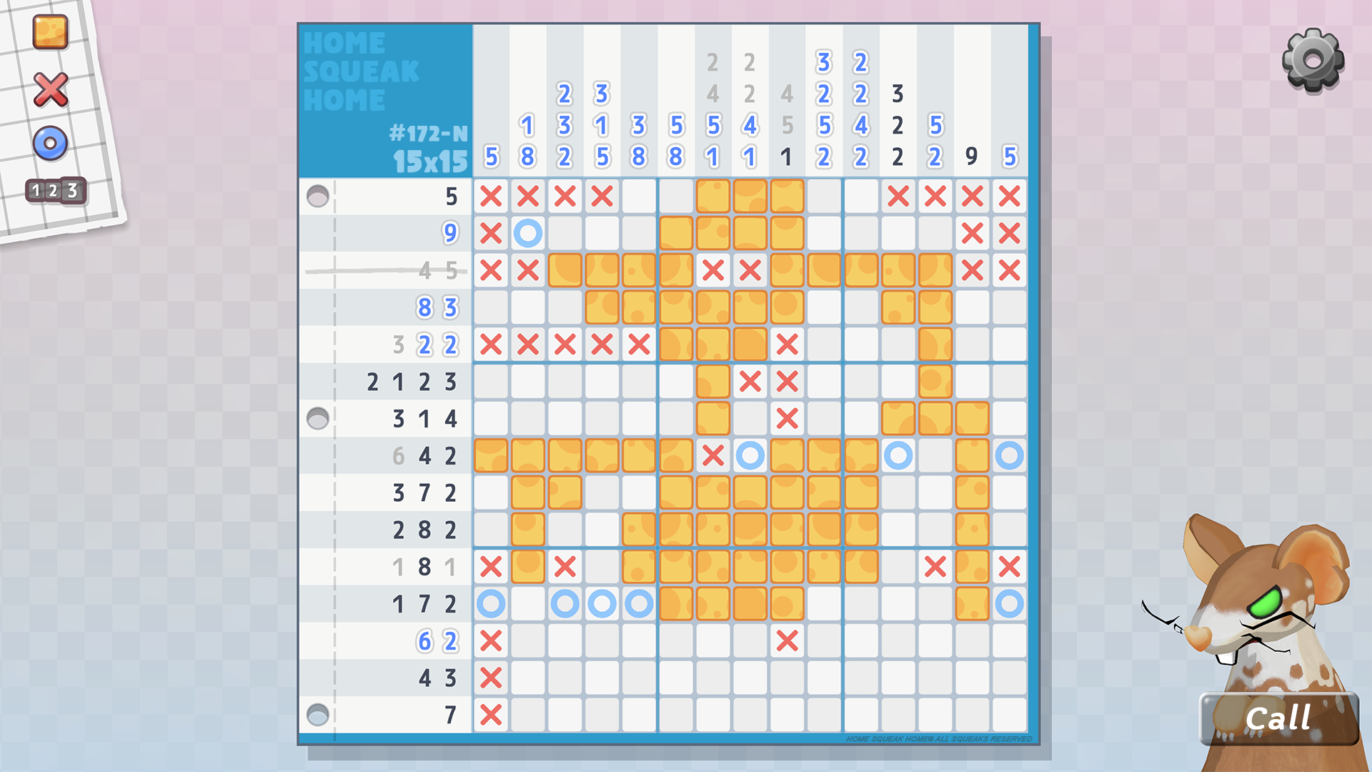 Screenshot 4 for Squeakross: Home Squeak Home - Demo