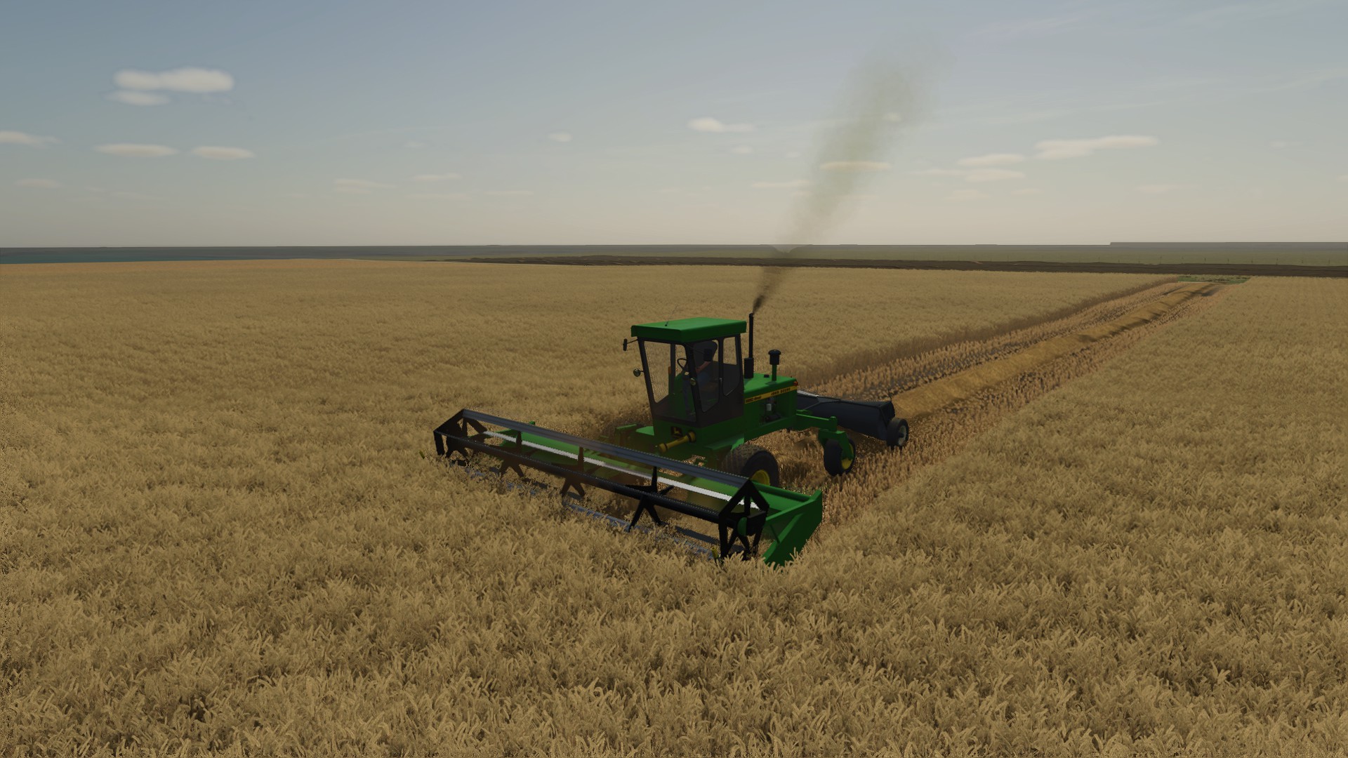 Screenshot 2 for FS25 John Deere 2280 swather