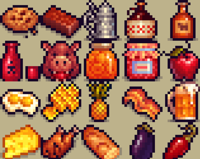 Free Pixel Food! by Henry Software