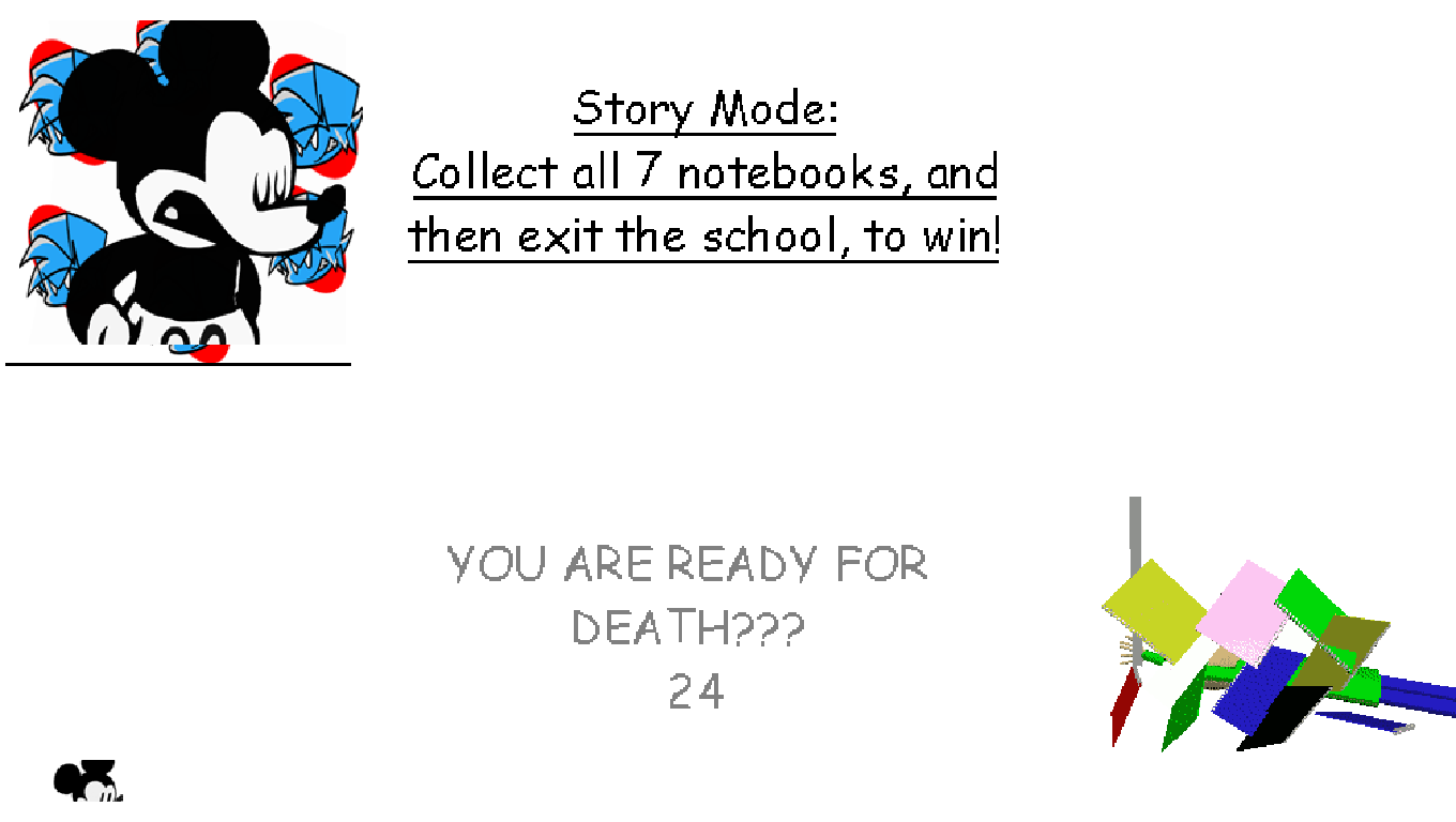 Screenshot 2 for SuicideMouse's Basics In Scary School (Lost Media Founded)