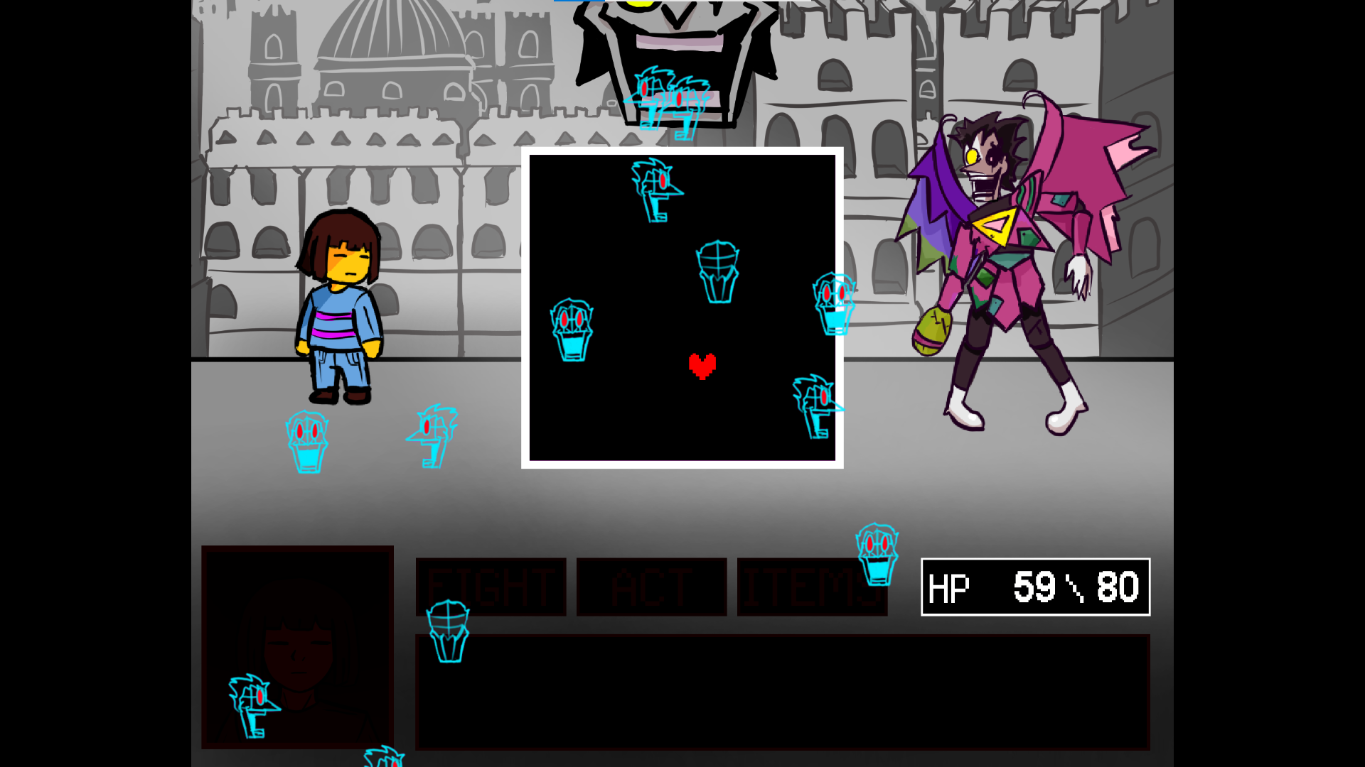 Screenshot 2 for UNDERTALE: But something is wrong + DEPTH