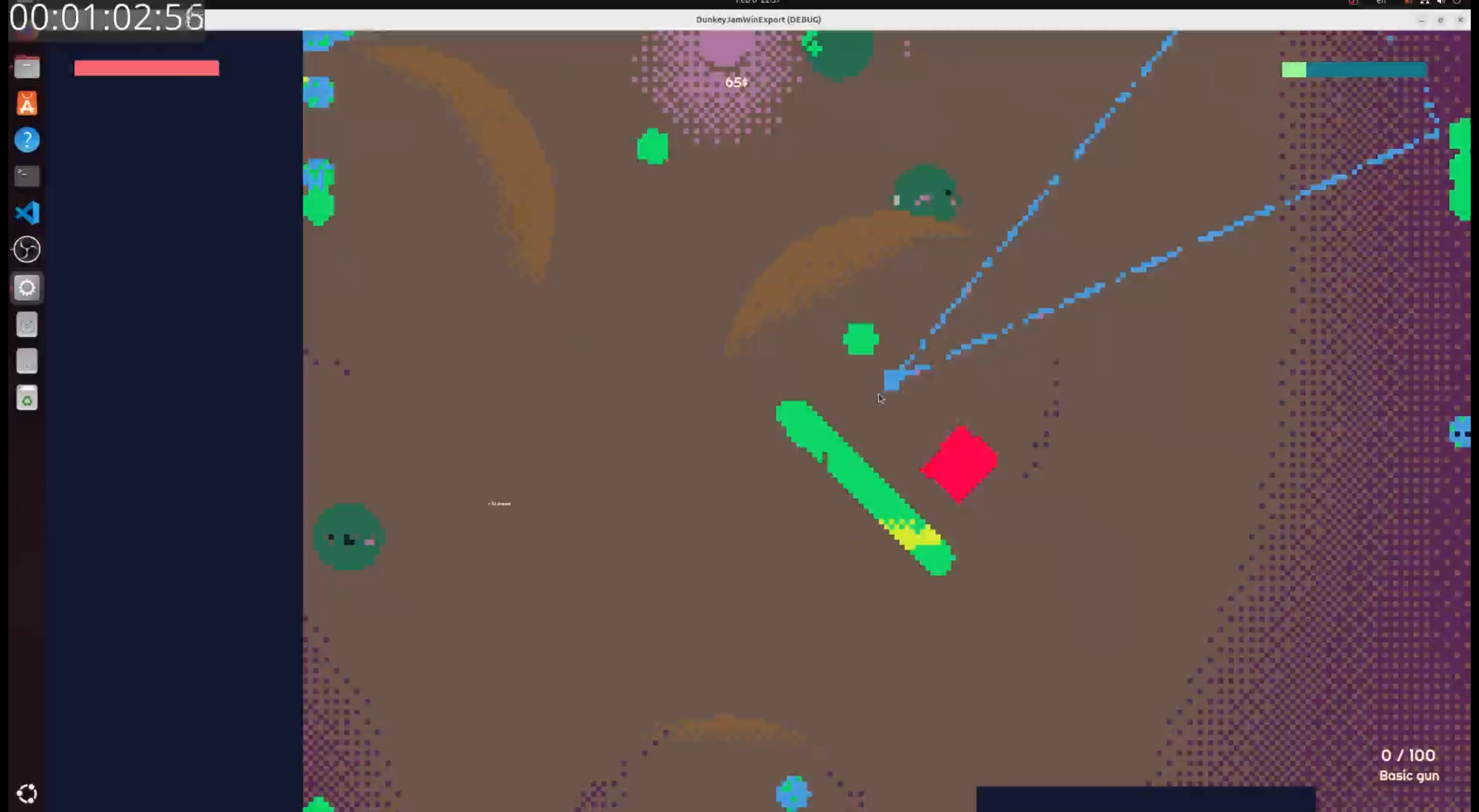 Screenshot 2 for Slick Snake Roguelike Arcade
