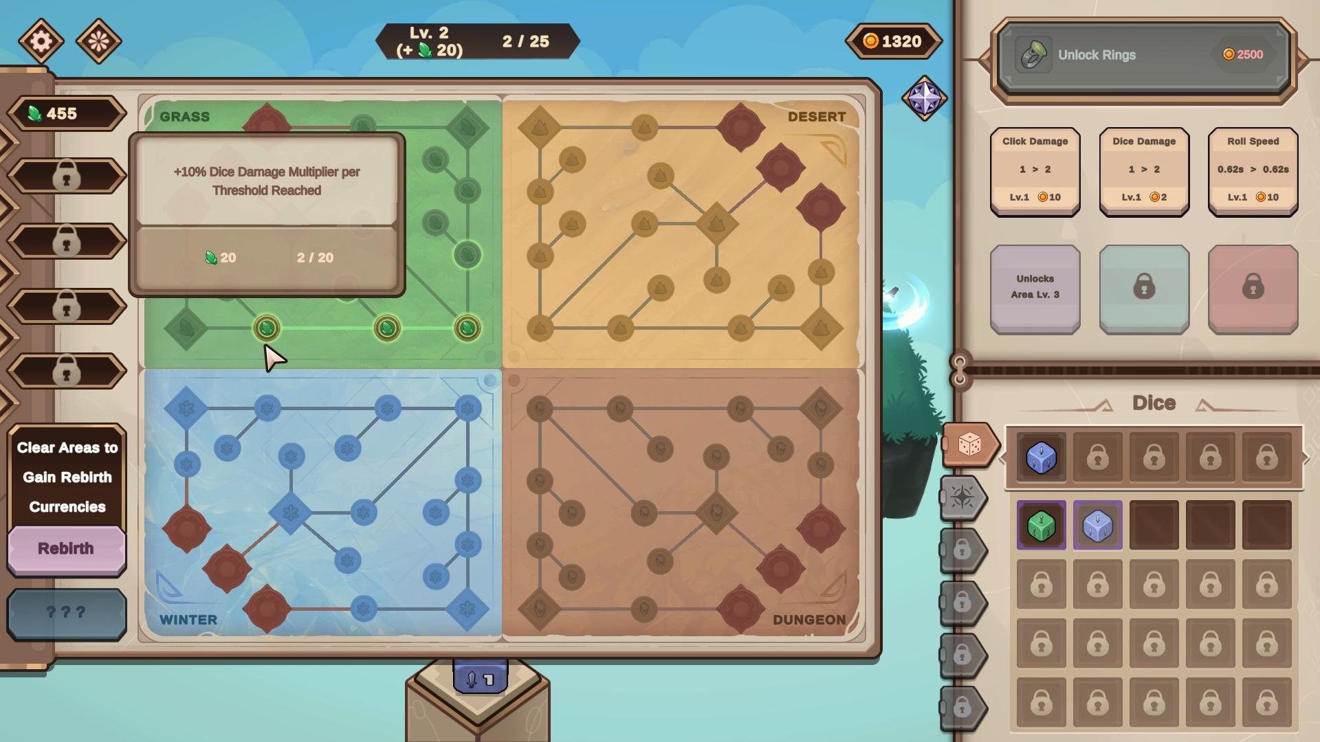 Screenshot 3 for Desktop Nard: Idle Dice