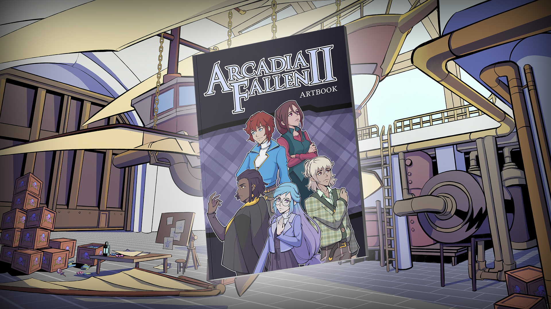 Screenshot 2 for Arcadia Fallen II - Art Book