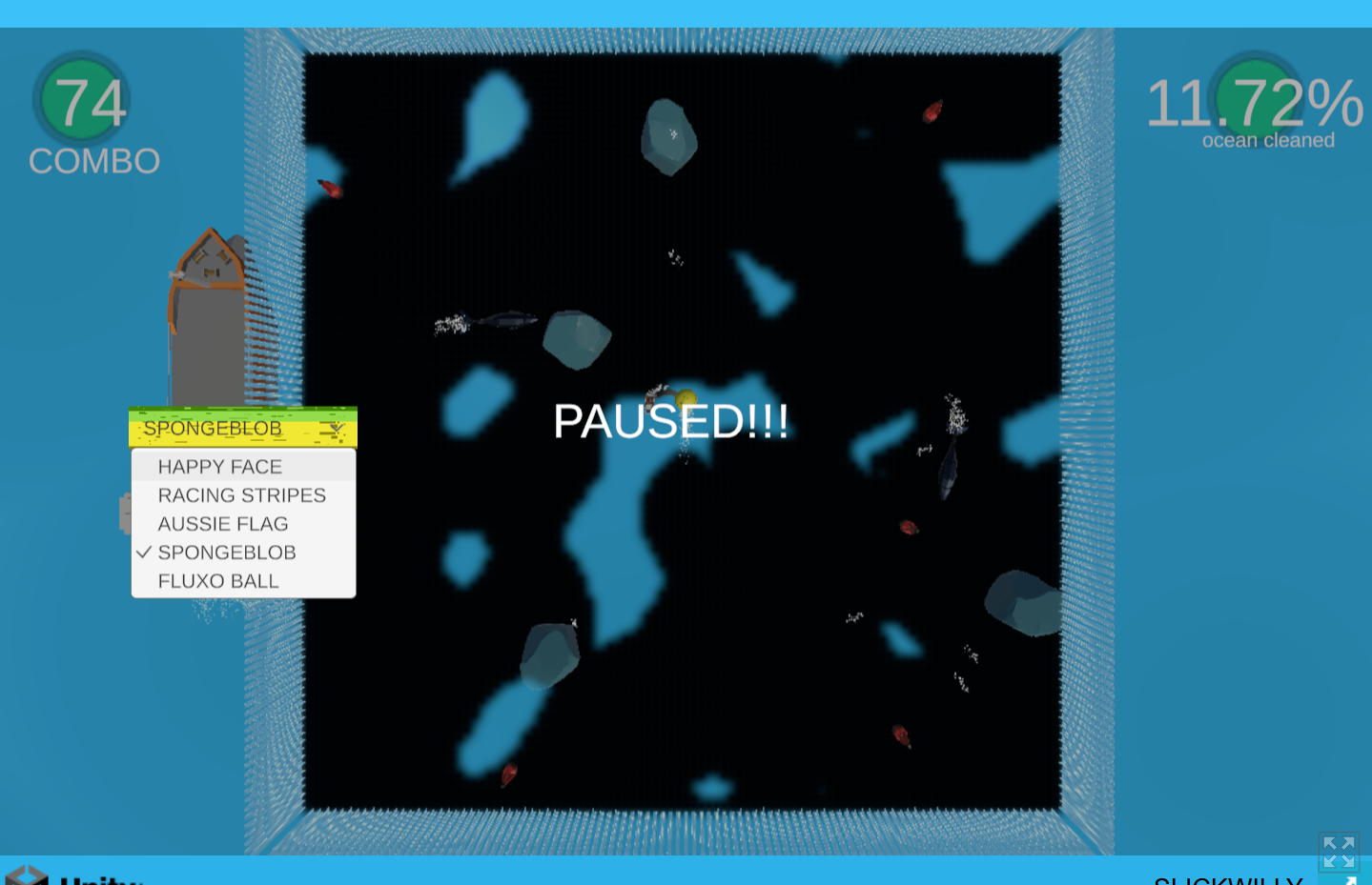 Screenshot 3 for SLICK WILLY IN THE GREAT BARRIER REEF RESTORE GREEN CLEAN SCHEME