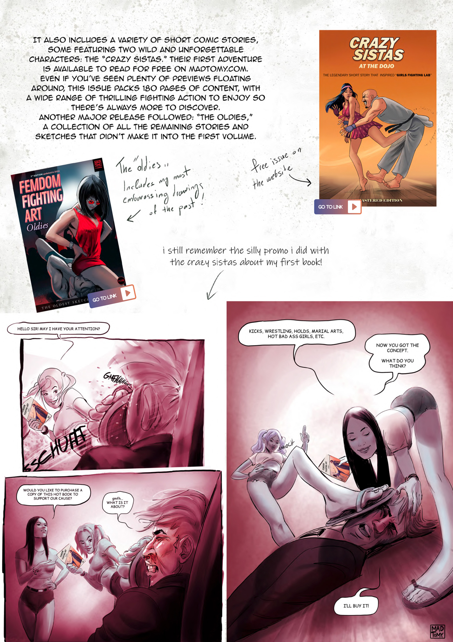 Screenshot 5 for FROM FANTASY TO FRAMES - A GUIDE TO MY COMICS