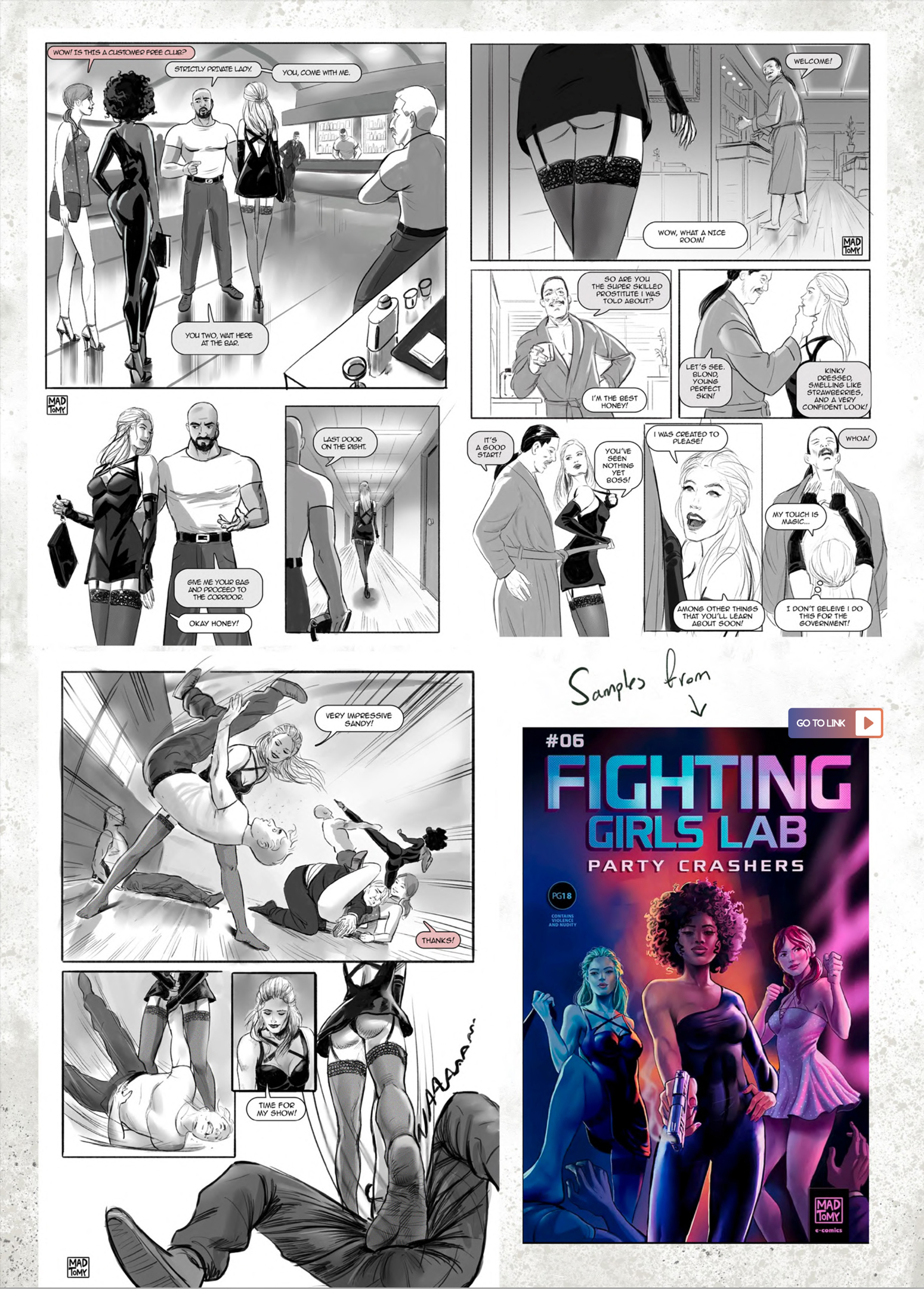 Screenshot 7 for FROM FANTASY TO FRAMES - A GUIDE TO MY COMICS