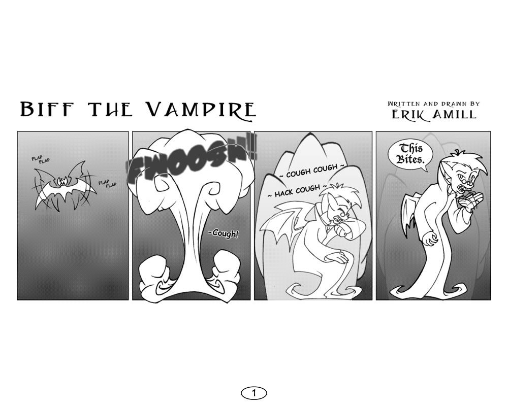 Screenshot 3 for Biff the Vampire - Volume 1: Once Upon a Time in Willimantic...