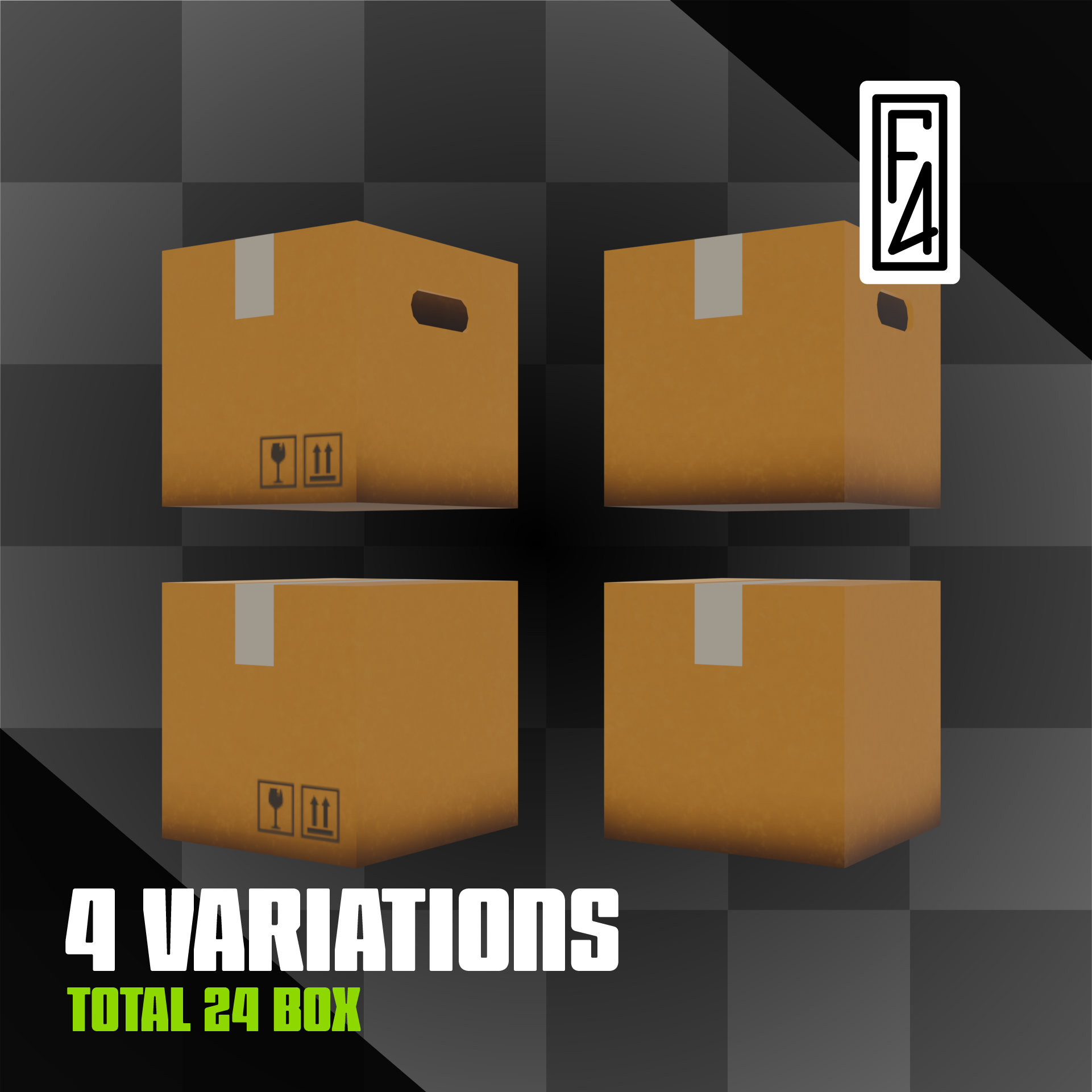 Box paper - Game pack 3D by FelipeAquino