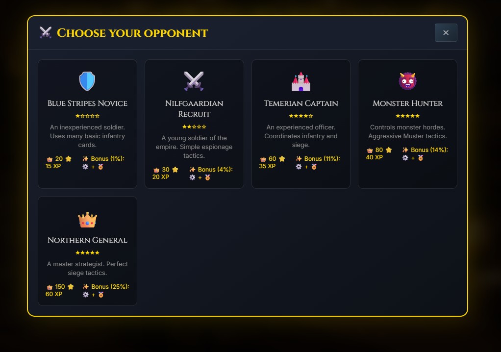 Screenshot 3 for QuenFantasyCardGame