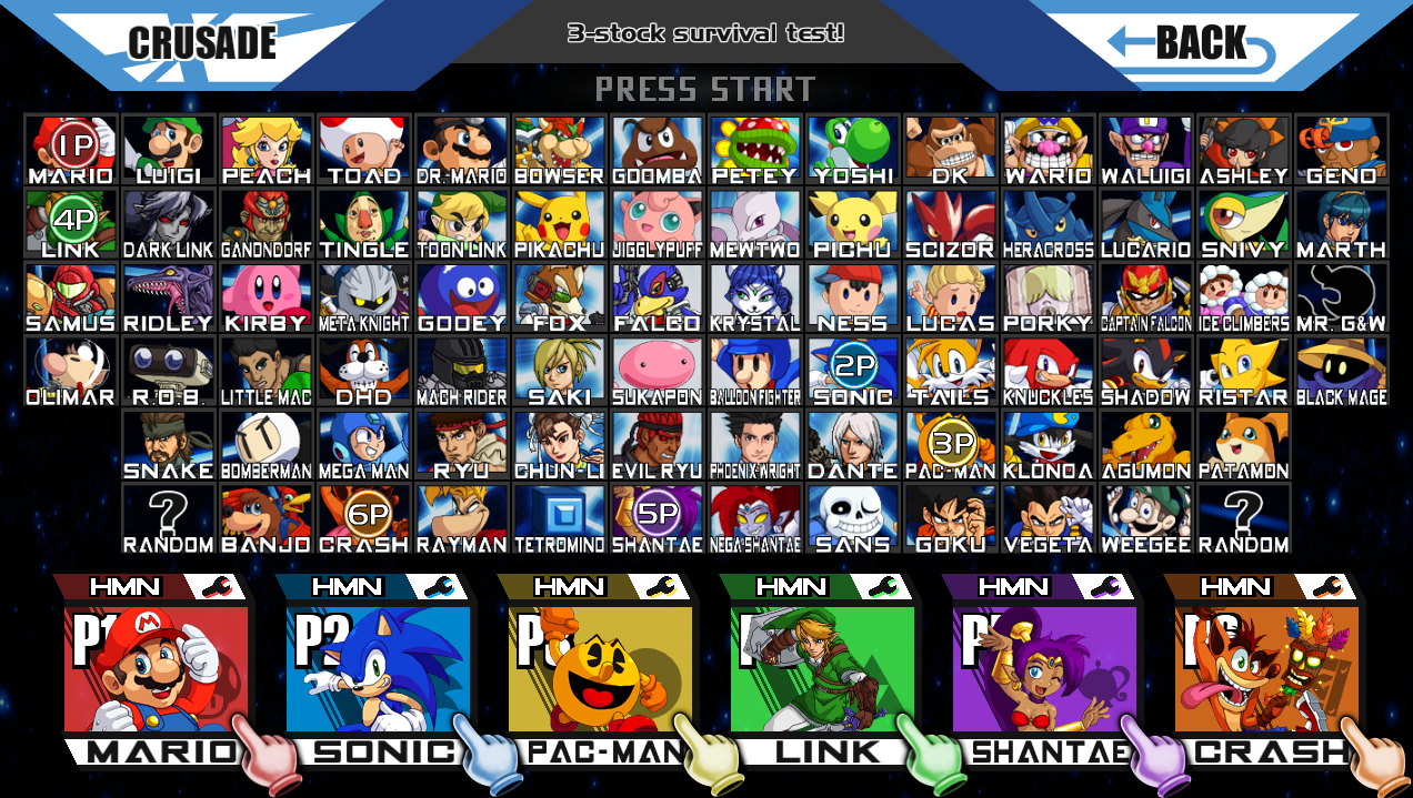 Screenshot 2 for Super Smash Bros. Crusade