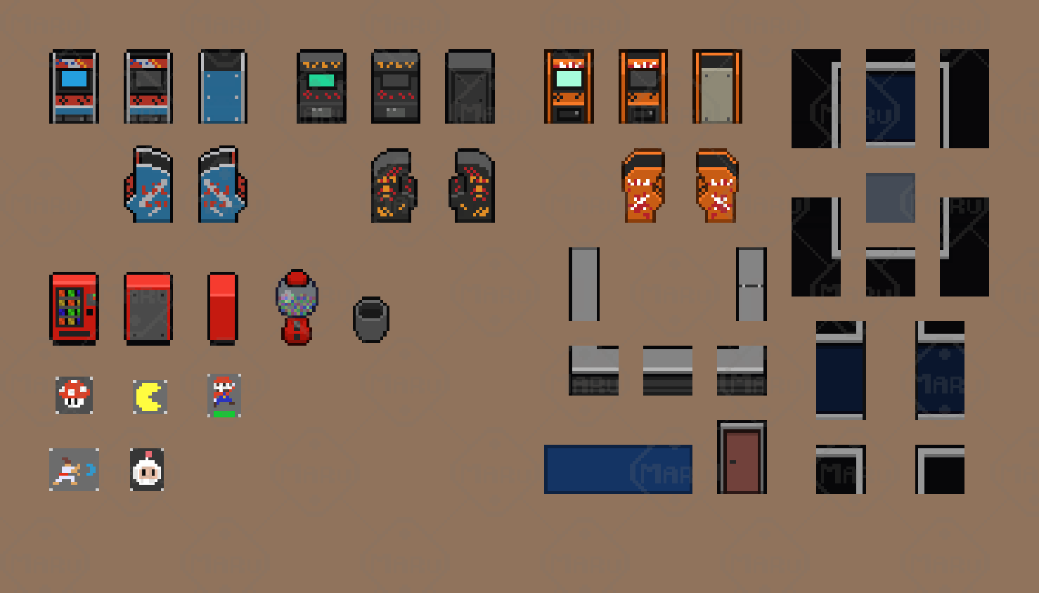 Arcade Gaming Room – Behind the Design & Asset Breakdown - Arcade ...