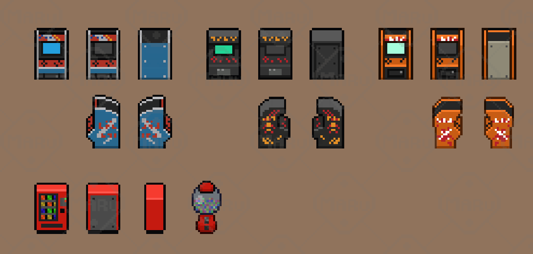 Arcade Gaming Room – Behind the Design & Asset Breakdown - Arcade ...