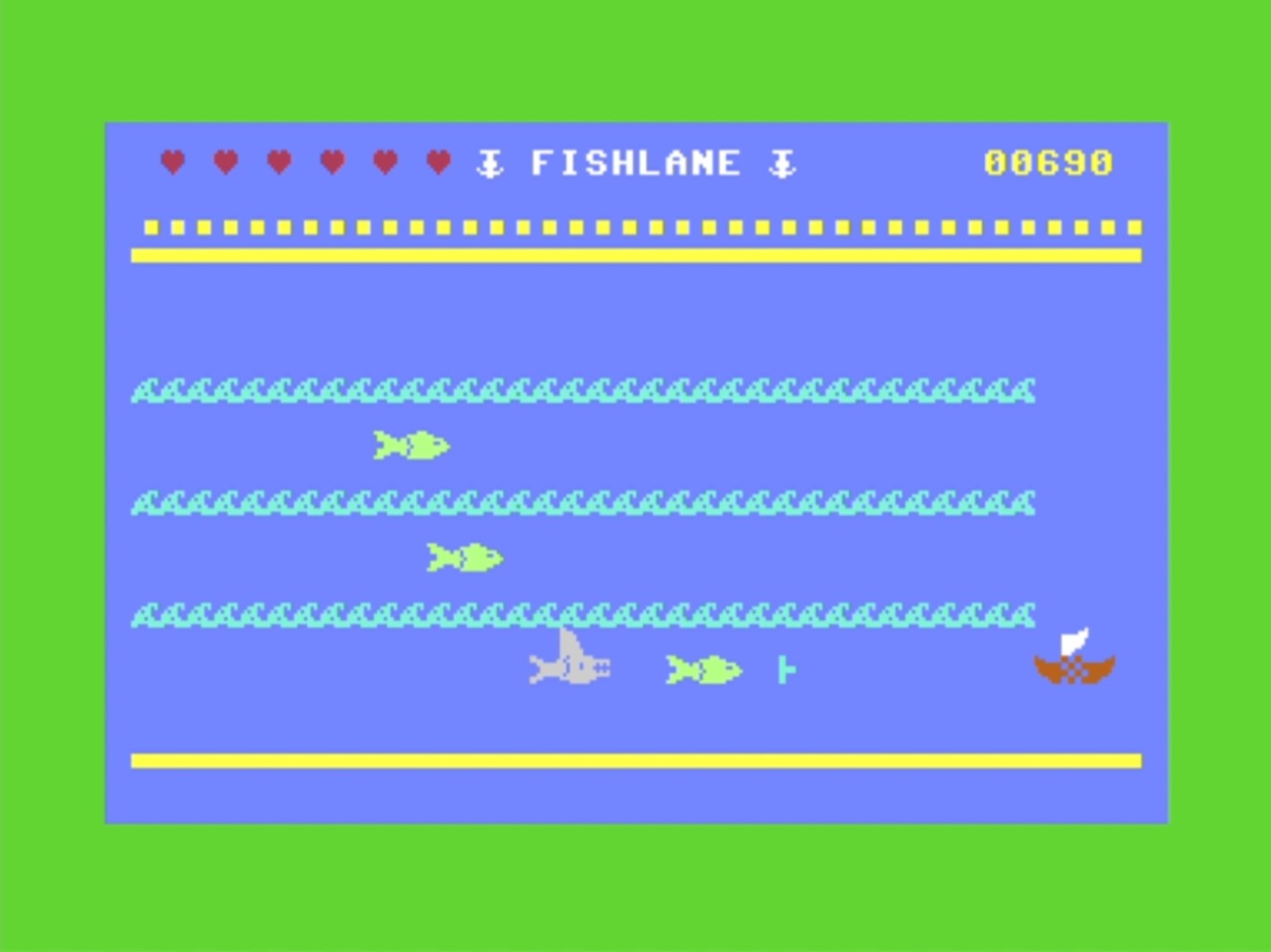 Screenshot 2 for FishLane (C64)
