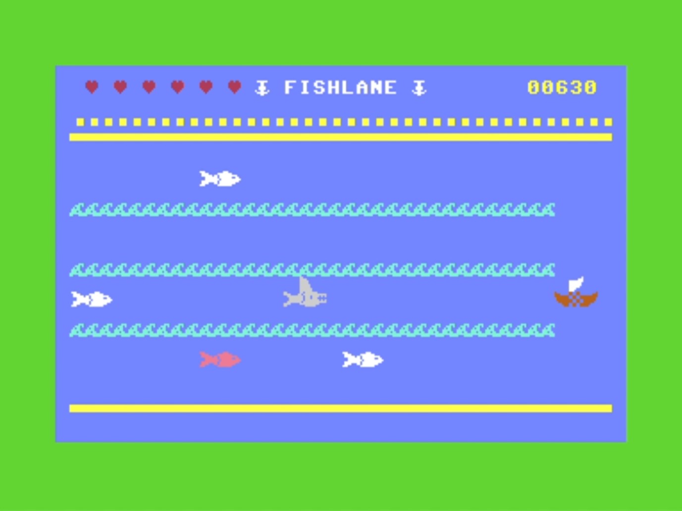 Screenshot 3 for FishLane (C64)