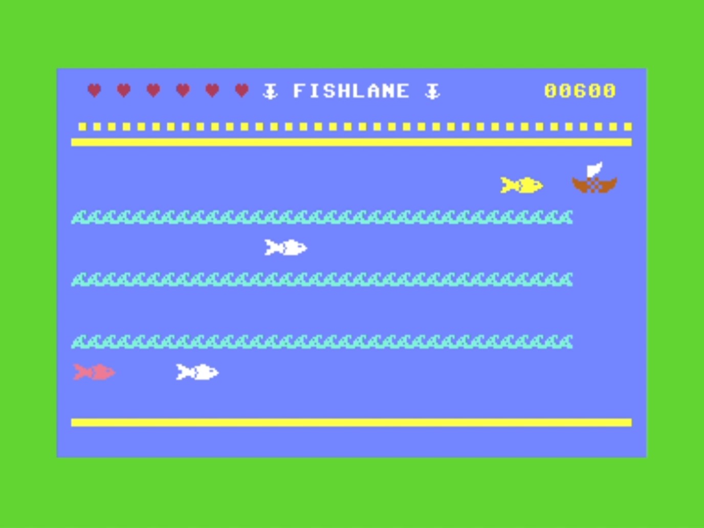Screenshot 4 for FishLane (C64)