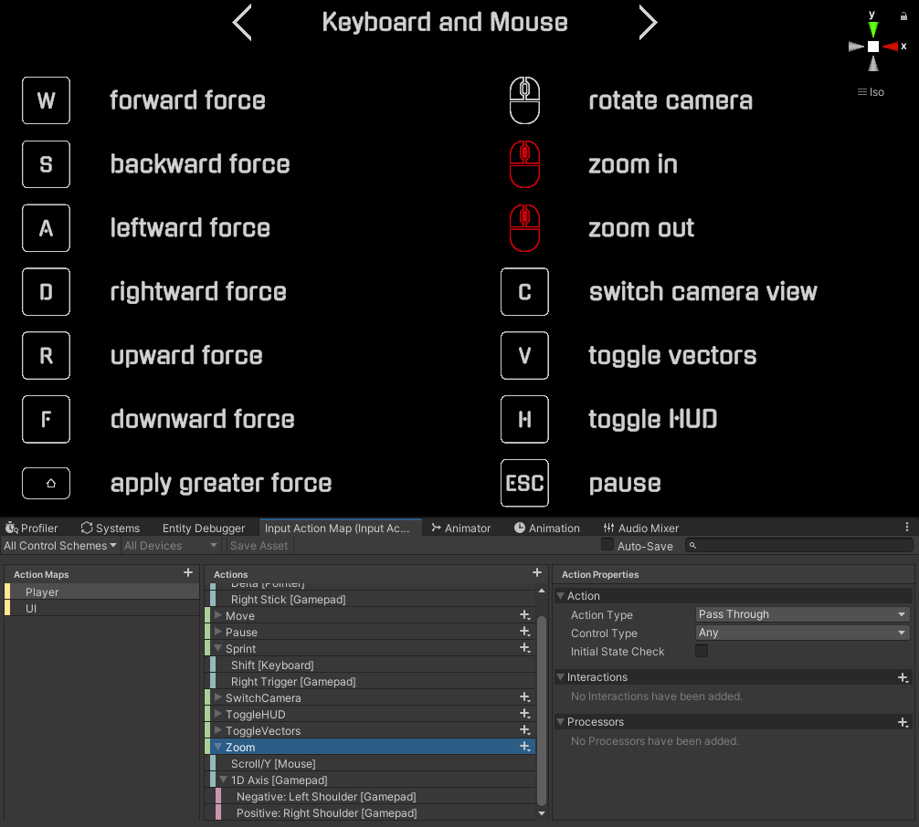 Mouse Wheel Unity.