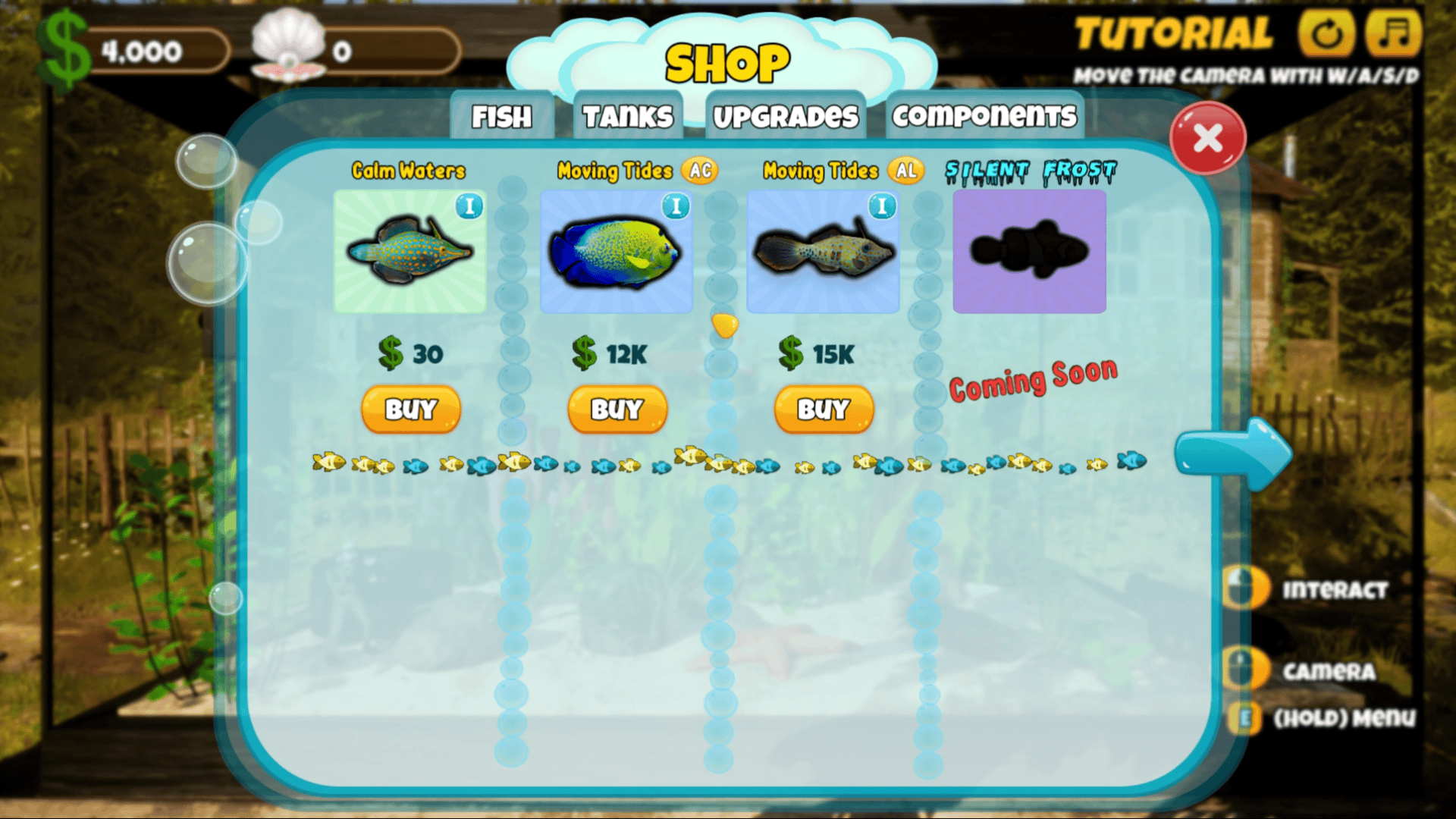 Simple Fish Simulation Fish Tank Simulator by KibaFrost